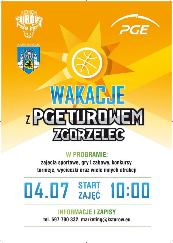 Wakacje z PGE Turowem Zgorzelec