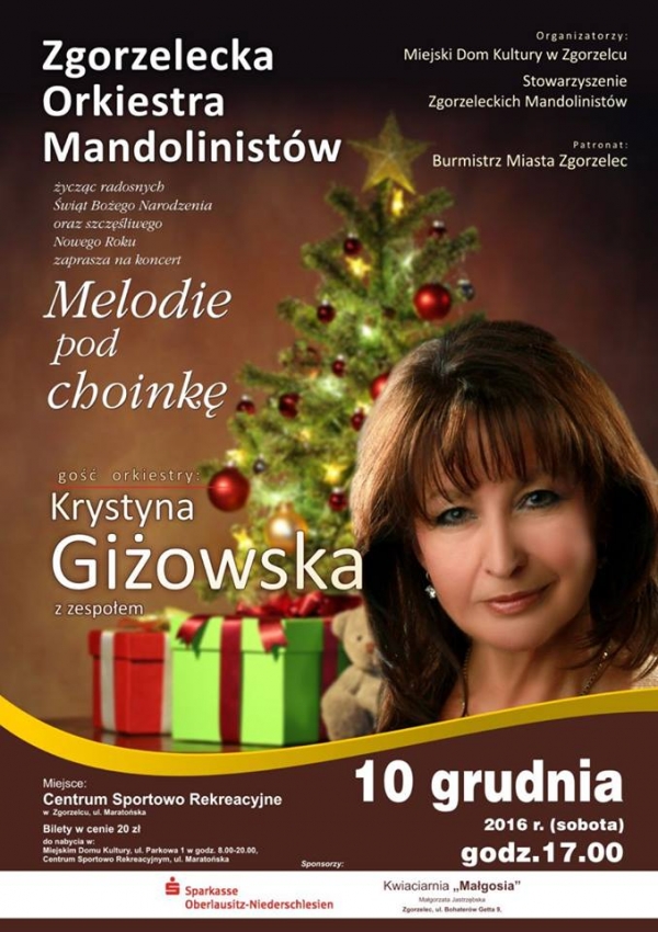 Gwiazdkowy koncert Zgorzeleckiej Orkiestry Mandolinistów